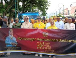 Makole Baebunta Silaturahmi ke Istana Kedatuan pada Momentum Hari Jadi Luwu