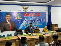 Sudirman Meru Serap Aspirasi Dalam Reses Anggota Dewan Wajo di Bulupabbulu