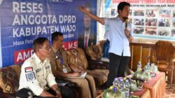 Selain Jalan Rusak, Warga Juga Menyampaikan Keluhan Soal Pengairan dan irigasi kepada anggota DPRD Wajo, Amran