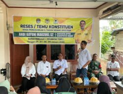 Ketua Komisi III DPRD Wajo Realisasikan Usulan Warga Attakae, Perbaikan Poros Lapatokoh Segera Dieksekusi