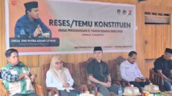 Kelangkaan Solar, Pabrik Sawit dan Air Bersih, Jadi Atensi Dirga Dwi Putra Ashar  Dalam Temu Konstiteun