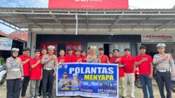 Polres Lutim Sosialisasi Tertib Berlalu Lintas di Kantor J&T