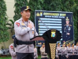 Pimpin Apel Gabungan, Kapolda Sulsel Tegaskan Dukung Keputusan Kapolri