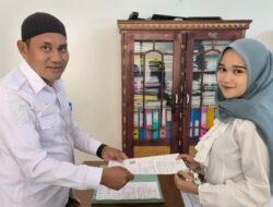 Kepala Disporapar Luwu Utara Resmi Serahkan SK PPPK Paruh Waktu