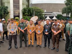 Bupati, Wabub dan Forkopimda Wajo Hadiri Rakornas Pemerintah Pusat dan Daerah di SICC Bogor