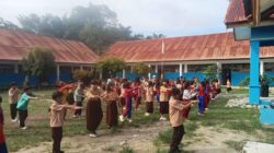Jum’at Sehat Siswa Siswi UPT SDN 036 Rante Paccu Senam Bersama