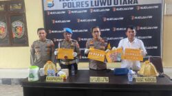 Satresnarkoba Polres Luwu Utara Tangkap Dua Terduga Pengedar Sabu