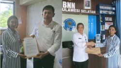 Sambangi Polda dan BNN Sulsel, Irma Tendengan Laporkan Toraja Darurat Narkoba