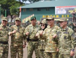 Bupati Wajo Hadiri Pembukaan Latsarmil Komcad ASN dan Kades Provinsi Sulsel