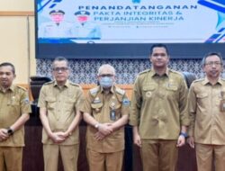Bupati Bantaeng Pimpin Penandatanganan Pakta Integritas dan Perjanjian Kinerja Perangkat Daerah 2026