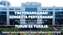 Warkah Dibongkar! Sengketa Lahan Garin Bulo–Petrus Ferdinan di Toraja Utara Seru, KemenATR/BPN Turun Tangan