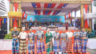 Bupati Luwu Hadiri Puncak Peringatan Hari Jadi Bone ke-696