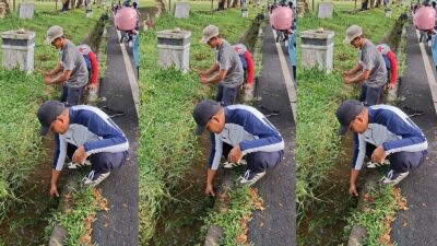 Pastikan Kebersihan Fasilitas Publik, Kepala Disporapar Pantau Langsung Pembenahan Lapangan Tamsis Masamba