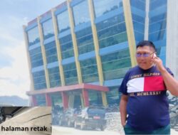 Belum Tuntas Kasus Lama, Proyek Penataan Halaman Kantor Bupati Toraja Utara Disorot Keras