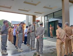 Apel Pagi Senin, Sekcam  Angkona Tekankan Pentingnya Disiplin dan Kerja Sama untuk Layanan Masyarakat