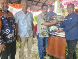 Setwan Luwu Utara Salurkan Bantuan 200 Kg Beras Terhadap Korban Banjir