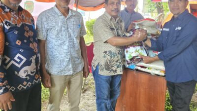 Setwan Luwu Utara Salurkan Bantuan 200 Kg Beras Terhadap Korban Banjir