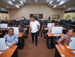 Bupati dan Wakil Bupati Luwu Tinjau Langsung Asesmen Seleksi Calon Sekda