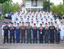Bupati dan Wabup Wajo, Hadiri Upacara Peringatan Hari Lahir Pancasila