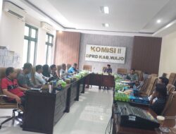 Komisi II DPRD Wajo Gelar RDP Bahas Kesiapan Daerah Hadapi PENAS Petani Nelayan XVII di Gorontalo