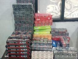 Polres Luwu Utara Serahkan Sitaan 1.207 Bungkus Rokok Ilegal Ke Bea Cukai
