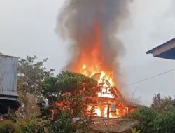 Rumah Warga di Taloto Seko Ludes Terbakar, Kerugian Ditaksir Rp300 Juta