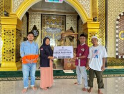 PT CLM Lanjutkan Pembangunan Masjid An-Nisa Lewat Program PPM