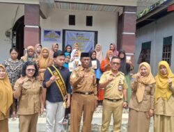 Camat Angkona  Menerima Kunjungan Tim Penilai Lomba  Poktan Kader KB Dari DP2KB Lutim