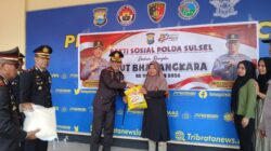 Polres Luwu Salurkan Bantuan Sosial dalam Rangka HUT Bhayangkara ke-80