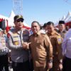 Bupati Wajo Hadiri Penyerahan Bantuan Benih dan Alsintan Kepada Petani oleh Gubernur Sulsel