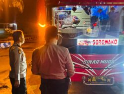 Respon Kilat Call Center 110, Polres Luwu Gerak Cepat Tangani Pelemparan Bus di Suli