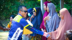 1.700 Rider Ikut Trabhara Jelajah Alam Luwu Part 2, Kapolres Sambil Lakukan Bakti Sosial