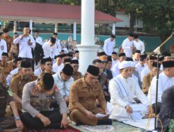 Menteri Agama, Sampaikan Khotbah Usai Pemkab Wajo Gelar Sholat Istisga
