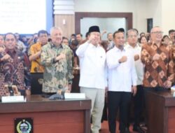 Bupati Wajo Teken Berita Acara Penetapan LP2B di Hadapan Menteri ATR/BPN