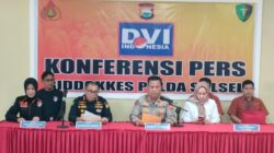 Biddokkes Polda Sulsel Gelar Konferensi Pers terkait Penanganan Laka Laut KM Nurul Salsa di Perairan Selayar