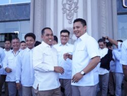 Katua Harian DPP Gerindra Sufmi Dasco, Kukuhkan Bupati Wajo, Andi Rosman Jadi Ketua DPC Gerindra Wajo
