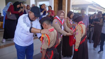 Bupati Lepas Kontingen Pramuka Menuju Jambore Nasional XII di Cibubur Tahun 2026