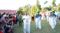 Bupati Wajo dan Forkopimda, Ikut Ramaikan Lomba Perayaan HUT RI ke-81