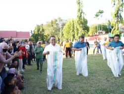Bupati Wajo dan Forkopimda, Ikut Ramaikan Lomba Perayaan HUT RI ke-81