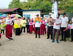 Memeriahkan HUT RI Ke 81,  SDN Se Kecamatan  Malili Sukses Gerak Jalan