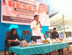 Pecah Kesunyian, Firman Udding Gelar Reses Perdana di Desa Tarabbi, Warga Sambut Antusias