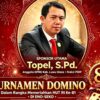 Anggota DPRD Luwu Utara Topel, Gelar Turnamen Domino Perdana di Seko ‎
