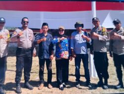 Aksi Sigap Polsek Rongkong, Pastikan HUT RI ke-81 di  Seko Aman Terkendali ‎