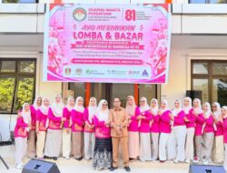 Semarak HUT ke-81 RI, DWP Sekretariat DPRD Wajo Perkuat Kebersamaan Lewat Lomba dan Bazar