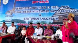Rawat Silaturahmi di Tanah Rantau, KKLR Peringati Maulid Nabi dan Santuni Anak Yatim