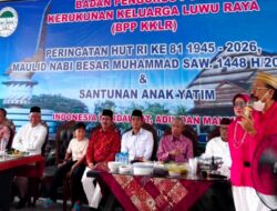 Rawat Silaturahmi di Tanah Rantau, KKLR Peringati Maulid Nabi dan Santuni Anak Yatim