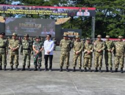 Wabup Bantaeng Hadiri Pembentukan Komcad Unsur ASN Sulsel