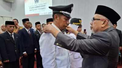 Wabup Bantaeng Lantik 21 Pejabat Administrator dan Pejabat Pengawas 