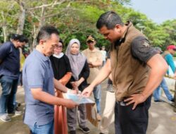 Siap Pengerukan Demi Cegah Banjir, Bupati Bantaeng Tinjau Cekdam Balang Sikuyu