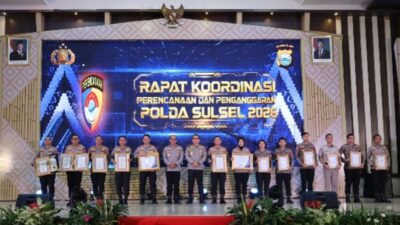 Wakapolda Sulsel Pimpin Rakor Perencanaan dan Penganggaran Polda Sulsel Tahun 2026